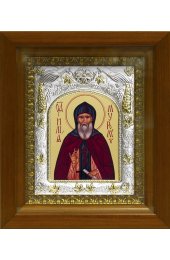 Икона Илия (Илья) Муромец, 14x18 см, в деревянном киоте 20х24 см, арт вк-471