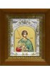 Икона Димитрий (Дмитрий) Солунский, 14x18 см, в деревянном киоте 20х24 см, арт вк-479