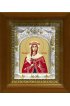 Икона Варвара великомученица, 14x18 см, в деревянном киоте 20х24 см, арт вк-480