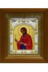 Икона Евгений Севастийский, 14x18 см, в деревянном киоте 20х24 см, арт вк-489