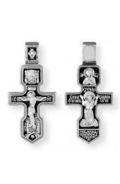 Большой серебряный крест, арт прК-1358-2