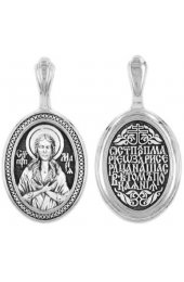 Подвеска серебряная Мария Египетская, арт прП-1523