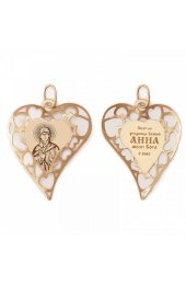 Подвеска золотая Анна, арт прП-048
