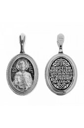Подвеска серебряная Дмитрий Донской, арт прП-1501