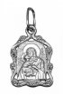 Подвеска серебряная Казанская Богородица, арт прП-1814