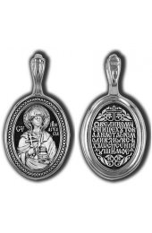 Подвеска серебряная Анастасия Узорешительница, арт прП-1472