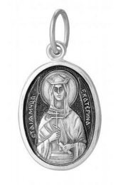 Подвеска серебряная Екатерина, арт прП-1573