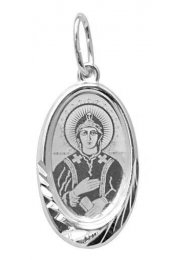 Нательная иконка Анна Кашинская, арт прП-1638
