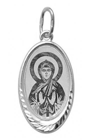 Нательная иконка Кира Святая, арт прП-1639