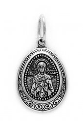 Нательный образок Алла Святая, арт прП-1655