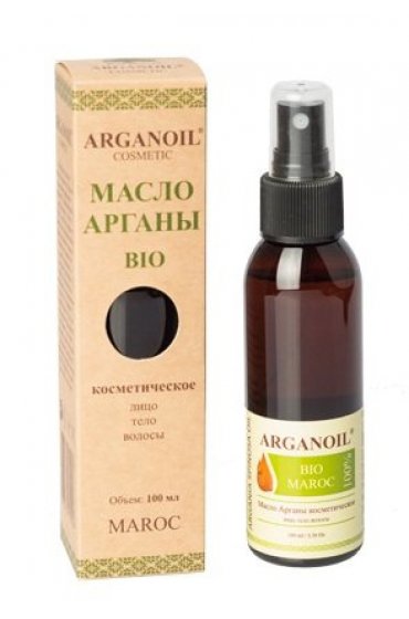 Масло Аргановое чистое 100 мл ARGANOIL FRUITS DU MAROC, арт АРМ-10