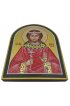 Икона Вера Римская 10 на 13 рукописная арка, арт ИРГ-271