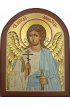 Икона Ангел Хранитель 10 на 13 рукописная арка, арт ИРГ-524