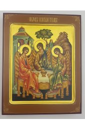Икона Троица рукописная, арт ИР-531