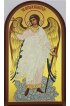 Икона Ангел Хранитель 14 на 24 см рукописная арка, арт ИРГ-550