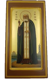 Икона Серафим Саровский рукописная, арт ИР-565