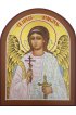 Икона Ангел Хранитель 10 на 13 рукописная арка, арт ИРГ-600