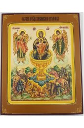 Икона Божией Матери Живоносный Источник рукописная, арт ИРГ-079