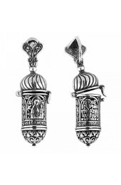 Мощевик серебряный Богородица Казанская, арт прК-784