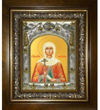 Икона Наталия Никомидийская, 14x18 см, в деревянном киоте 20х24 см, арт вк-461