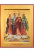 Икона Евдокия, Дария, Дария и Мария Пузовские Мученицы, арт MSM-530