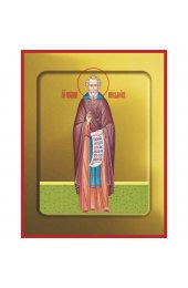 Икона Кирилл Белозерский ростовая, арт PKI-ПРП-60