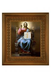 Икона Спаситель на Троне (21*24 см), арт СТ-02000-3
