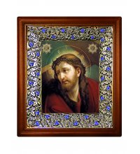 Икона Христос в терновом венце (26,5*29,7 см), арт СТ-02016-4