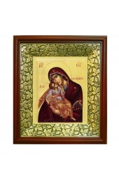 Икона Божией Матери Сладкое Лобзание (21*24 см), арт СТ-03013-2