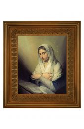 Икона Божией Матери Дева Мария (21*24 см), арт СТ-03014-3
