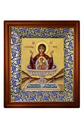 Икона Божией Матери Живоносный Источник (21*24 см), арт СТ-03022-1