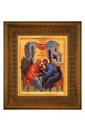 Икона Божья Матерь Ласкание Пресвятой Богородицы (21*24 см), арт СТ-03040-3