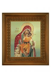 Икона Божья Матерь Милостивая-Киккская (21*24 см), арт СТ-03042-3