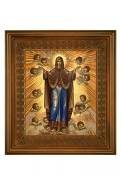Икона Божья Матерь Нерушимая Стена Гефсиманский скит (21*24 см), арт СТ-03047-3
