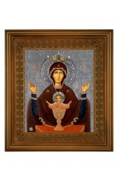 Икона Божья Матерь Неупиваемая Чаша (21*24 см), арт СТ-03050-3