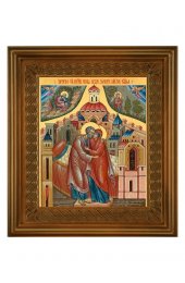 Икона Зачатие Богородицы (21*24 см), арт СТ-05011-3