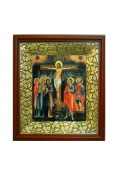Икона Распятие Иисуса Христа (21*24 см), арт СТ-05013-2