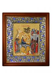 Икона Вход Господень в Иерусалим (21*24 см), арт СТ-05110-1