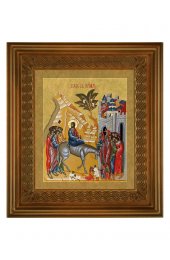 Икона Вход Господень в Иерусалим (21*24 см), арт СТ-05110-3