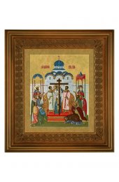 Икона Воздвижение Креста Господня (21*24 см), арт СТ-05116-3
