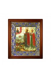 Икона Борис и Глеб (21*24 см), арт СТ-06002-1