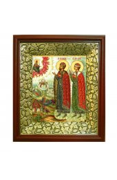 Икона Борис и Глеб (21*24 см), арт СТ-06002-2