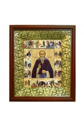 Икона Давид Гареджийский (21*24 см), арт СТ-06003-2