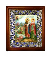 Икона Петр и Феврония (21*24 см), арт СТ-06011-1