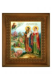 Икона Петр и Феврония (21*24 см), арт СТ-06011-3