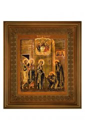 Икона Видение Сергию Радонежскому (21*24 см), арт СТ-07001-3