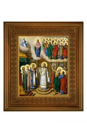 Икона Покров Пресвятой Богородицы (21*24 см), арт СТ-07005-3