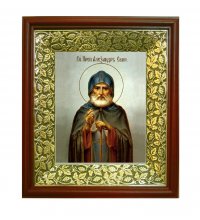 Икона Александр Свирский (26,5*29,7 см), арт СТ-09004-5 