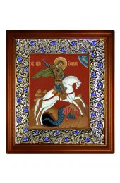 Икона Георгий Победоносец (26,5*29,7 см), арт СТ-09026-4