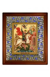 Икона Георгий Победоносец (21*24 см), арт СТ-09029-1